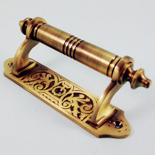 THD278/AB • Antique Brass • Decorative Sash Lift Handle